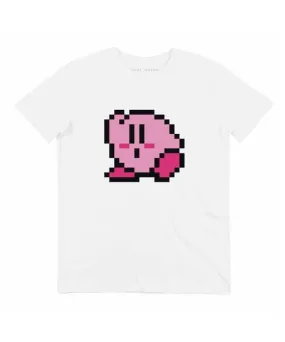 T-shirt Kirby Pixel - Tee-shirt Personnage Nintendo | Grafitee